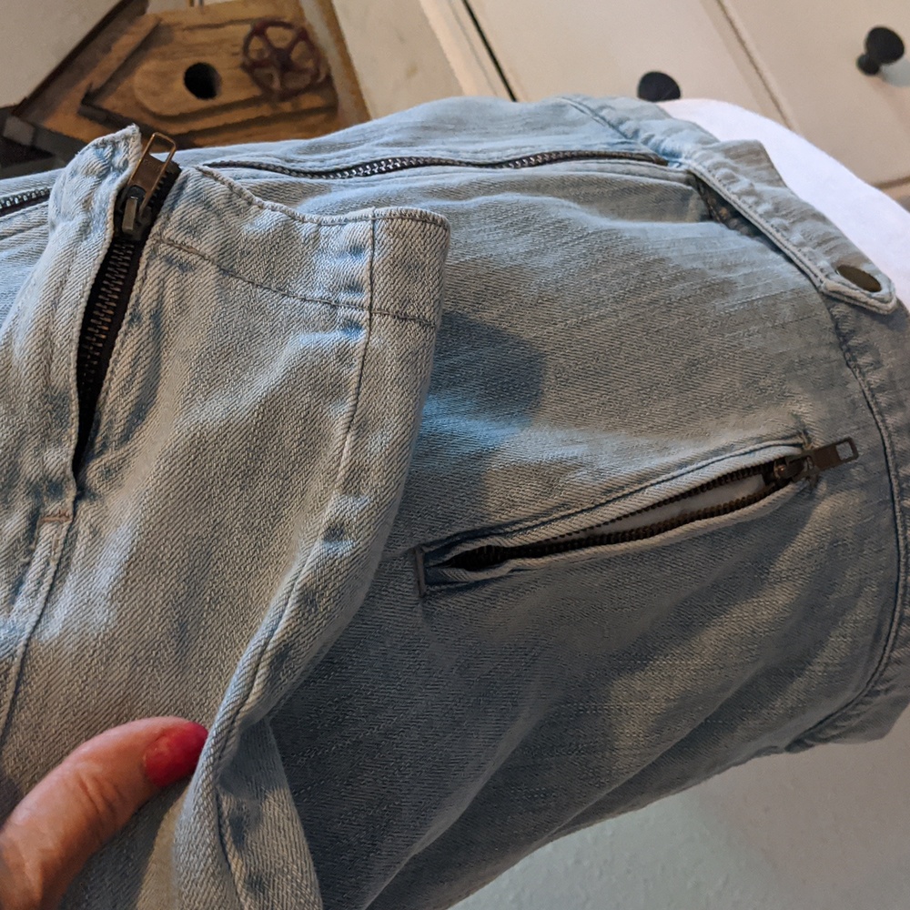 Y2K Gap Jean Jacket Sz Sm - Picture 5 of 10